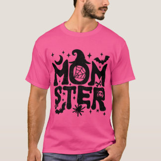 Camiseta Diseño de mamá divertido de Halloween para niños f