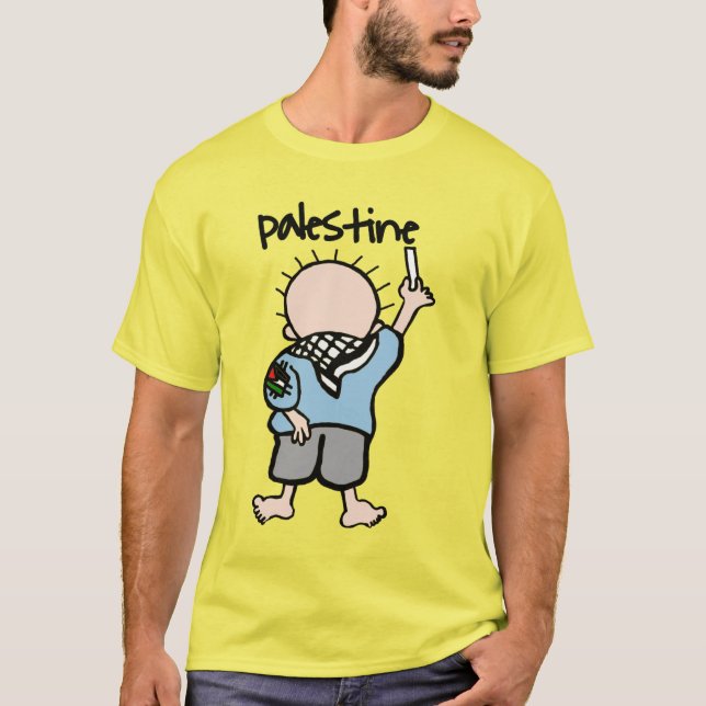 Camiseta Diseño de manala elegante para Palestina T-Shirt (Anverso)