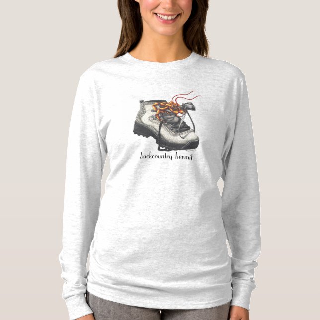 Camiseta Diseño de manga larga ermitaño de Backcountry" del (Anverso)