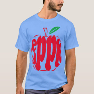 Camiseta diseño de manzanas