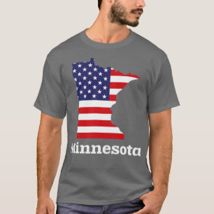 Camiseta Diseño de mapas de Minnesota para orgullosos minne