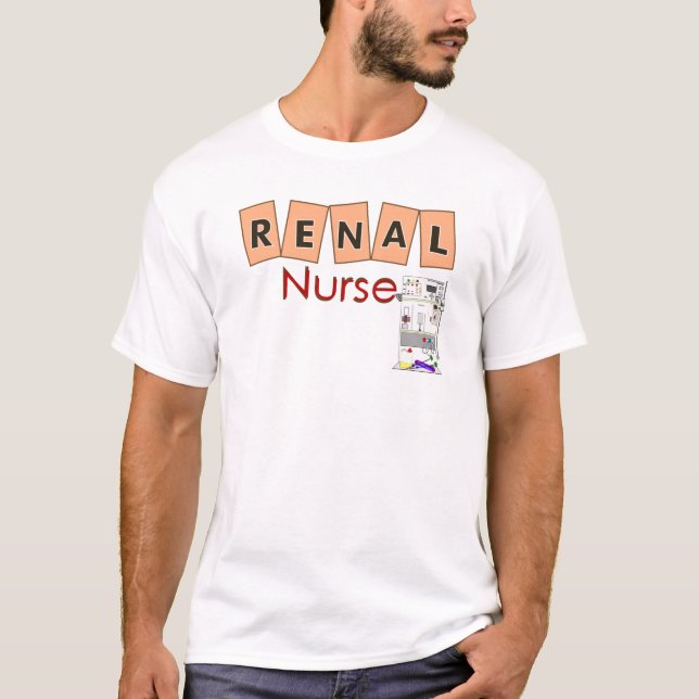 Camiseta Diseño de máquina renal de Fresenius de la (Anverso)