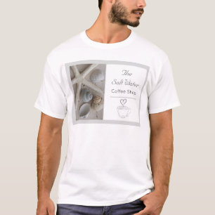 Camiseta Diseño de marca para negocios de cafeterías coster
