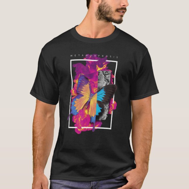 CAMISETA DISEÑO DE MARFERA ARTÍSTICA DE METAMORFOSIS (Anverso)