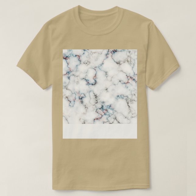 Camiseta Diseño de mármol (Diseño del anverso)