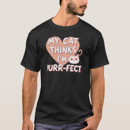 Camiseta Diseño de Mascota divertida de citas de gato