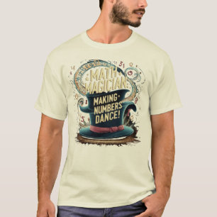 Camiseta Diseño de matemáticas mágicas para regalo de profe