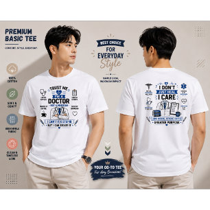 Camiseta Diseño de médico divertido - Soy un médico