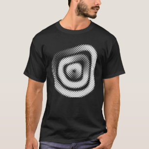 Camiseta diseño de medio tono de plasma
