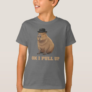 Camiseta Diseño de meme de carpincho divertido y trendy