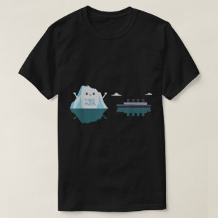 Camiseta Diseño de meme de iceberg divertido con abrazos gr