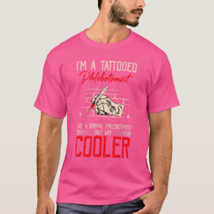 Camiseta Diseño de meme de tatuaje de aguja de venipuntura