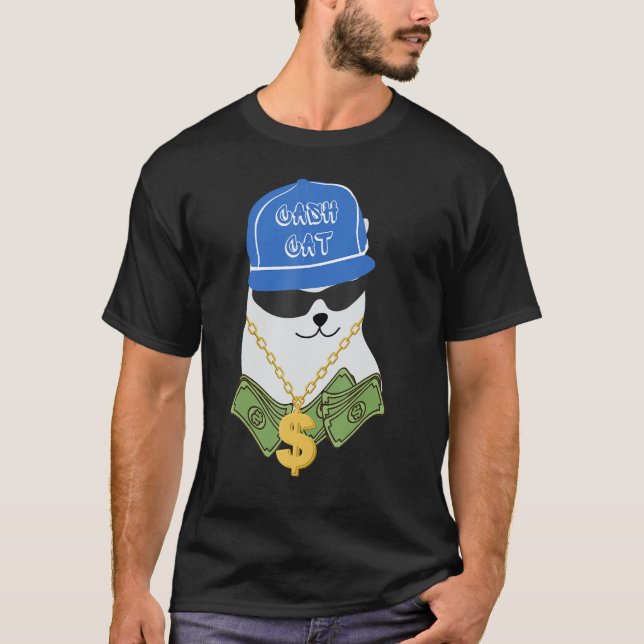 Camiseta Diseño de meme de tendencias de dinero en efectivo (Anverso)