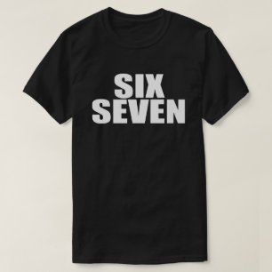 Camiseta Diseño de meme divertido Six Seven 67   Diseño de 
