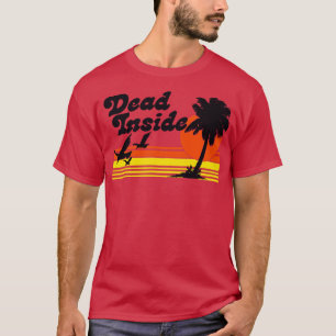 Camiseta Diseño de memes existencialistas en el interior de