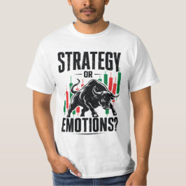 Camiseta Diseño de Mentalidad de Trading de Toro con Estrat
