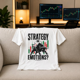 Camiseta Diseño de Mentalidad de Trading de Toro con Estrat