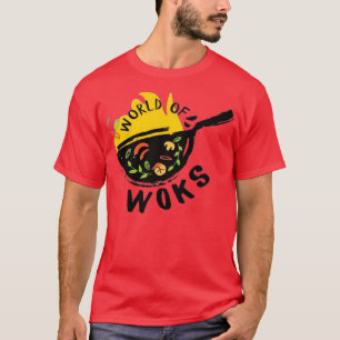 Camiseta Diseño De Merch World Of Woks
