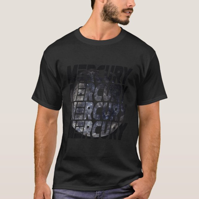Camiseta Diseño de mercurio (Anverso)