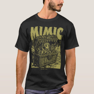 Camiseta Diseño de Metal Imitado