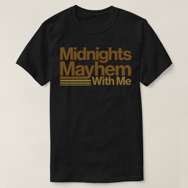 Camiseta Diseño de Midnights Mayhem TShirt (Diseño del anverso)