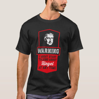 Camiseta Diseño De Moda Hegel Irónico Para Enthusi Filosófi