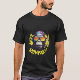 Camiseta Diseño de mono