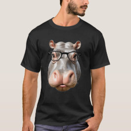 Camiseta Diseño De Moo-Deng Cuto Para Pygmy Hippo