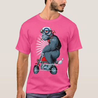 Camiseta Diseño de motocicleta en Personalizado de Gorila d