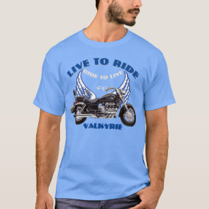 Camiseta Diseño de motocicleta F6 Valkyrie en directo - Azu
