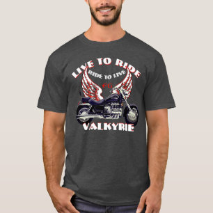 Camiseta Diseño de motocicleta F6 Valkyrie en directo - Ro