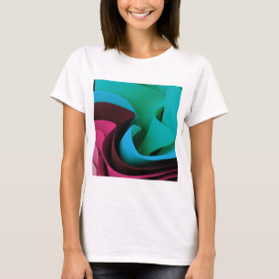 Camiseta Diseño de movimiento de flujo de flujo de trabajo