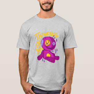 Camiseta Diseño de Muñeca Creepy Cute Pensando en Ti