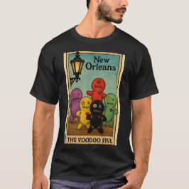 Camiseta Diseño de muñecas de mascota de Nueva Orleans