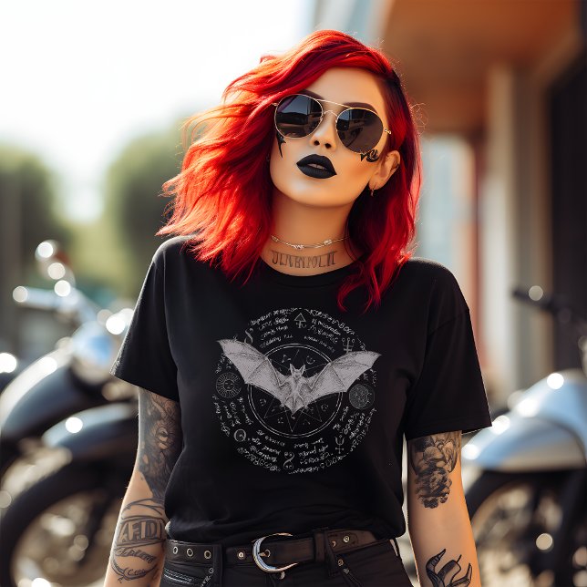 Camiseta Diseño de murciélago simbólico (Subido por el creador)