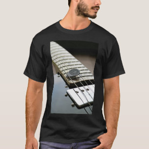 Camiseta Diseño de música country Metalizado de rock de gui