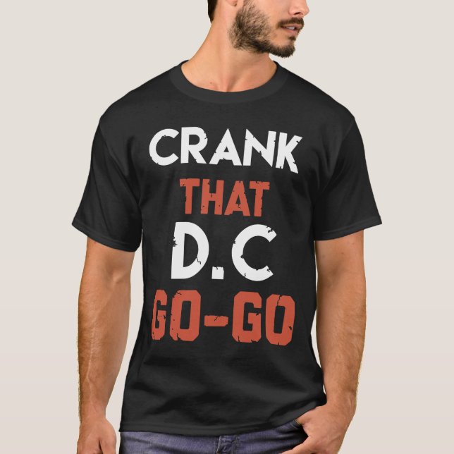 Camiseta Diseño de música de Diversión Go Go Crank que pred (Anverso)