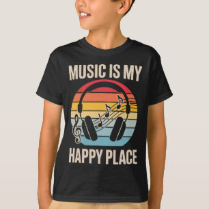 Camiseta Diseño de música divertida para hombres y mujeres