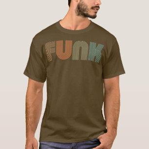 Camiseta Diseño De Música Funk Con Vintage Retro Inspirado 