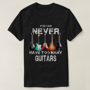 Camiseta Diseño de Músico Guitarrista Divertido