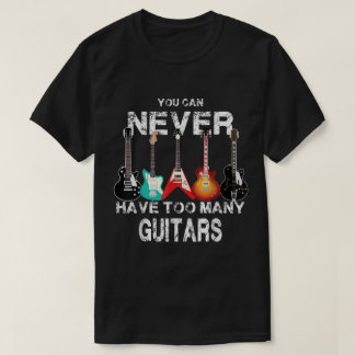 Camiseta Diseño de Músico Guitarrista Divertido