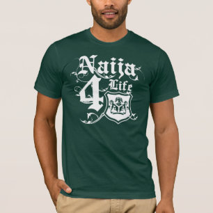 Camiseta Diseño de Naija4life con el escudo de armas
