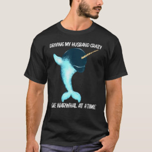 Camiseta Diseño de Narwhal lindo para las mujeres mamás bal