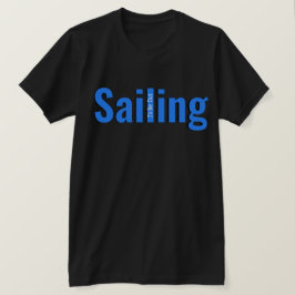 Camiseta Diseño De Navegación Elegante
