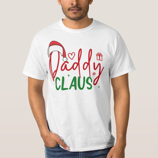 Camiseta Diseño de Navidades de Daddy Claus-60094 (Anverso)