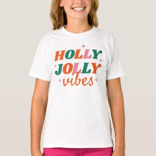 Camiseta Diseño de Navidades de Fun Holly Jolly Vibes