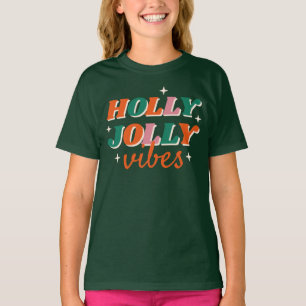 Camiseta Diseño de Navidades de Fun Holly Jolly Vibes