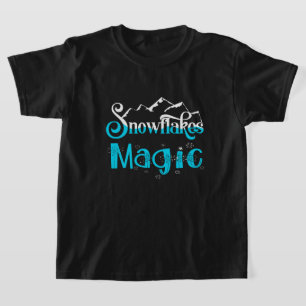 Camiseta Diseño de Navidades Winter Magic Retro