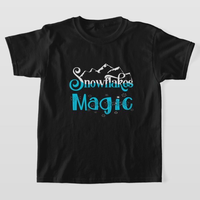 Camiseta Diseño de Navidades Winter Magic Retro (Distribución)
