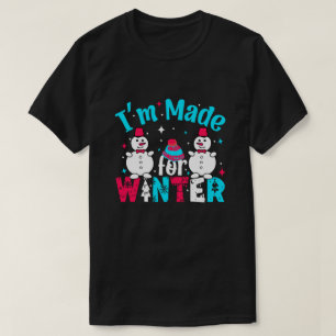 Camiseta Diseño de Navidades Winter Magic Retro